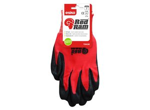 Red Ram Latex Header Carded Glove