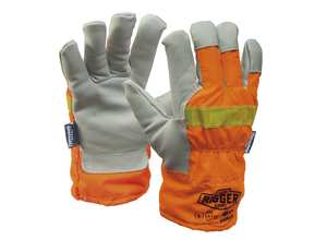 Safety Equipment: Clearance - Esko Rigger Premium Cowhide Reflective Glove