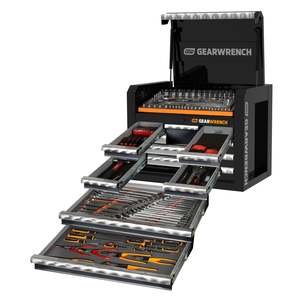 Tool Sets Kits: Gearwrench® 214Pc Combination Tool Kit + 28in. Tool Chest