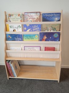 Products: Wave Montessori Bookcase - Engrain