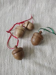 Products: Hanging Acorn Ornament - Engrain
