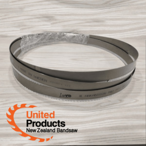 For sale, Bi-metal bandsaw blade 27mm x .035 x 4/6 tpi - United / NZ Bandsaw