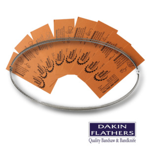 For sale, Carbon steel Bandsaw blade 3mm x .025” x 24 tpi - United / NZ Bandsaw