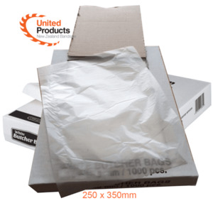 Products: Butcher bags 250 x 350