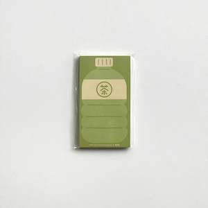 Notepads: *RESTOCK* Vending Machine Green Tea Mini Memo Pad