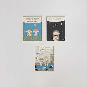 529: Comic Postcard Set
