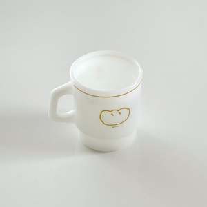 Cups: Milk Glass Cup - BREAD ver.