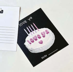 Love Postcard & Sticker Set