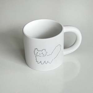 Hookka Hookka Studio: Chubby Mug - MEOWW