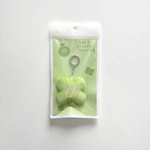 Hookka Hookka Studio: Melon Pan Clover Key Chain