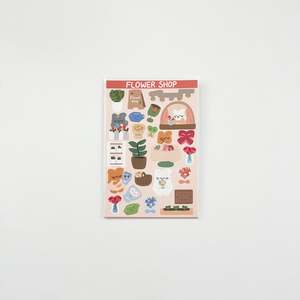 FLOWER SHOP STICKER