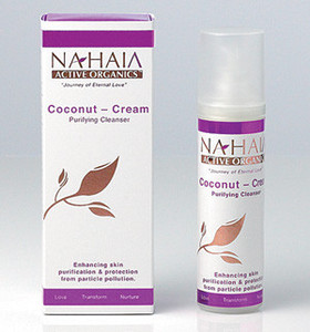 Products: COCONUT CREAM ORGANIC CLEANSER enrichbeauty