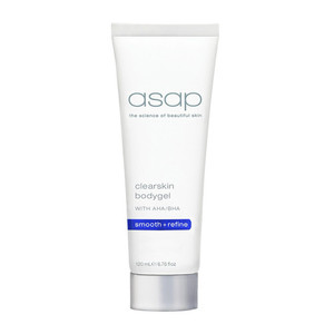Products: asap - clearskin body gel enrichbeauty