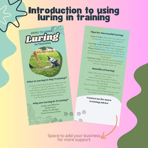 Luring in Training [DLE] - digital download. PDF