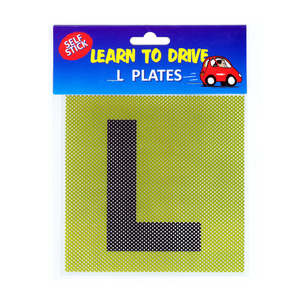 Automotive: L Plates - Static Cling