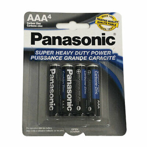 Battery: Panasonic SHD AAA Battery - 4pk