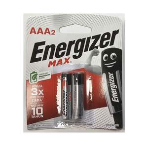 Battery: Energizer Max AAA Battery - 2pk