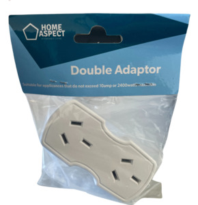 Electrical: Double Adaptor
