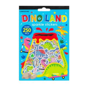 New Arrivals: Sticker Pad Sparkly - Dino Land