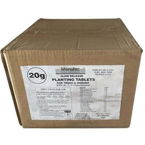 Manutec Trees and Shrubs Tablets - Bulk 400s (8kg total)