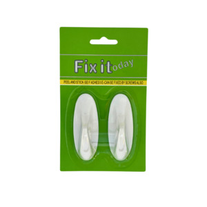 Fix It: R113 F.I.T. Oval Stick On Hooks