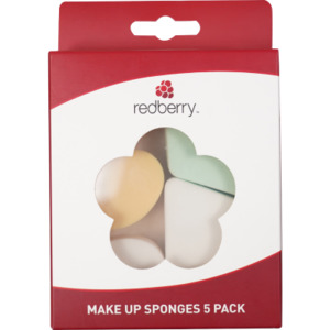 Red Berry: R/B Make Up Sponges 5pk
