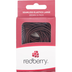 R/B Large Seamless Elastics - Brown