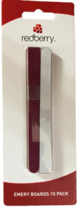 R/B Emery Boards 10pk