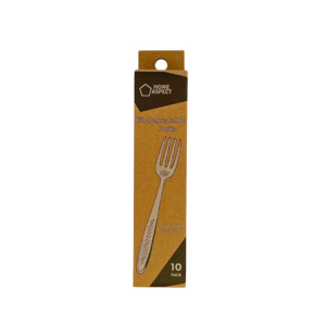 Biodegradable Sugarcane Forks 10pk