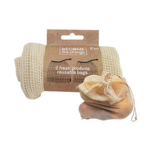 Reusable Cotton Produce Bag 35cm