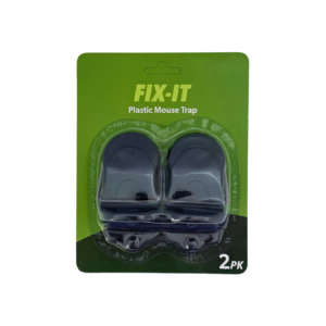 F.I.T. Plastic Mouse Trap 2pk