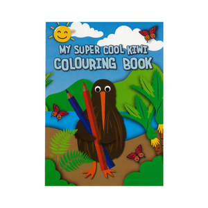 Kiwi Colouring/Activity Book 80pages