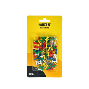 W-It Push Pins 100pk