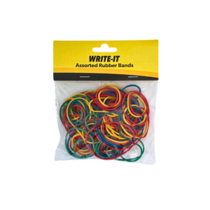 W-it Coloured Rubber Bands