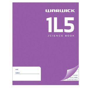 Warwick Exercise Book 1L5