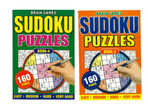 Sudoku Puzzle Book 160pg