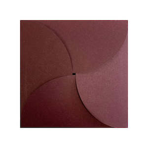 Burgundy: Burgundy - 120x120mm (BUTTERFLY)