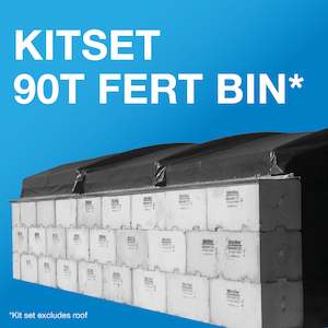 Interbloc Bins & Bunkers: Interbloc 90T Fertiliser Kitset Bin