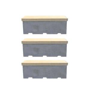 Concrete Bollard: 3 x 1800 BollardBloc