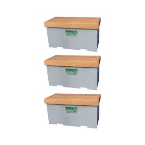 3 x 1200 BollardBloc