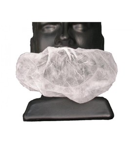 Hats and Shoes: Single Loop White Beard Cover