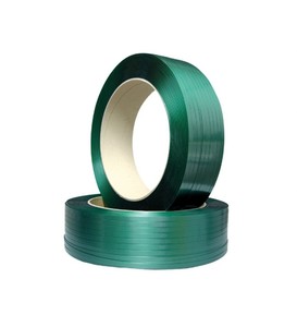 PET Strapping: 16mm x 1mm Green Smooth Strap
