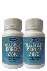 Selenium Boron & Zinc 2 Pack