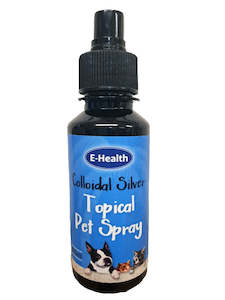 Colloidal Silver Topical Pet Spray 125ml
