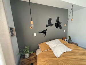 Tūī whakairo set of 3 Epic Aotearoa