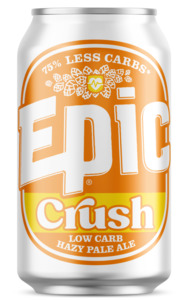 Low Carb Beers: Epic Crush 4.2% - 1 x 330ml Single Can