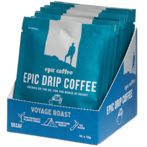 Coffee: Voyage Roast (Decaf) Drip Filters 10 Pack