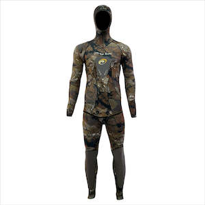Wetsuits: Rob Allen Rock Camo 5mm Wetsuit 2 Piece Freediving, Spearfishing, Scuba diving