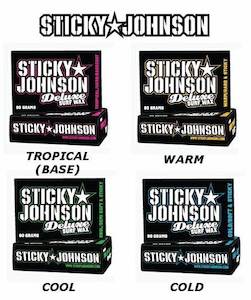 Sticky Johnson Deluxe Surf Wax