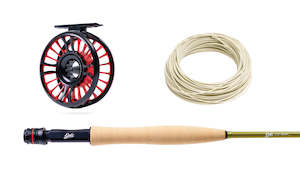 4wt Packlight FastGlass Fly Rod & Trutta Fly Reel Combo